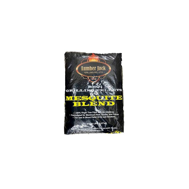 Lumber Jack BBQ Wood Pellets Mesquite Blend 20 Pound Bag