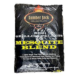 Lumber Jack BBQ Wood Pellets Mesquite Blend 20 Pound Bag