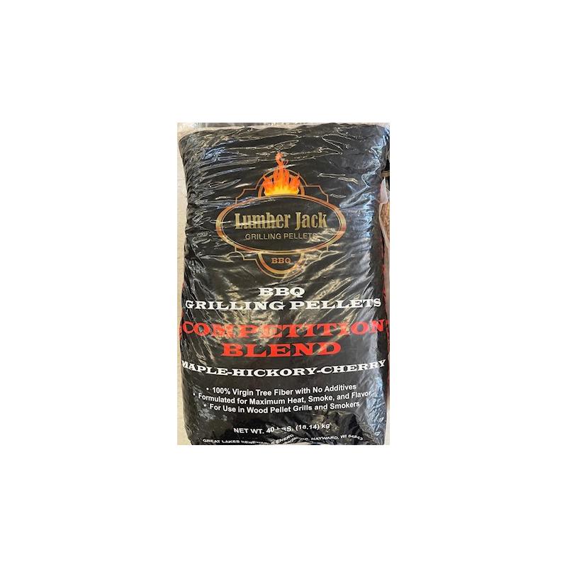 Lumber Jack BBQ Wood Pellets Competition Blend 40 Pound Bag