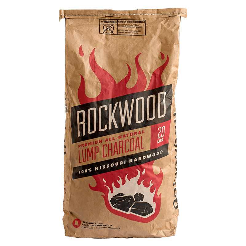 Rockwood All Natural Lump Charcoal 20 Pound Bag