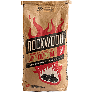 Rockwood All Natural Lump Charcoal 20 Pound Bag