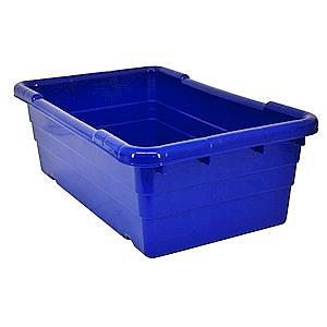 Blue Poly Meat Tote