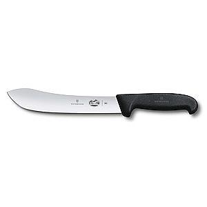 Victorinox 8 Inch Straight Butcher/Fishing Knife Black Fibrox Handle (5.7403.20)