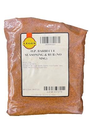 AC Leggs Old Plantation BBQ Seasoning & Rub Blend #107-2 LB