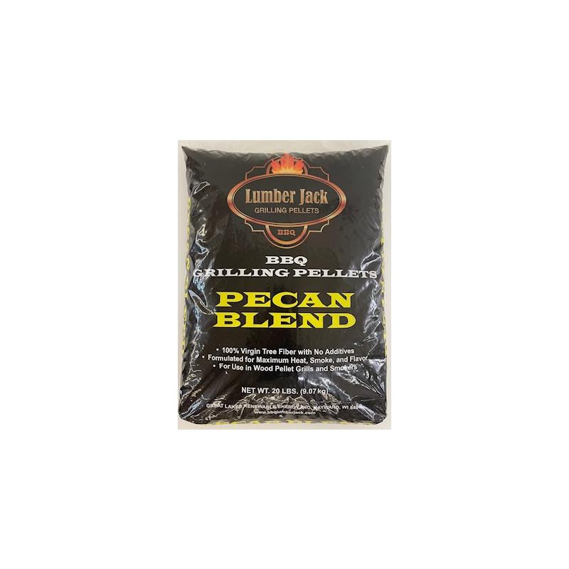Lumber Jack BBQ Wood Pellets Pecan Blend 20 Pound Bag