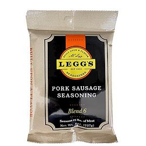 Case of 24 AC Leggs Pork Sausage Seasoning Blend 6