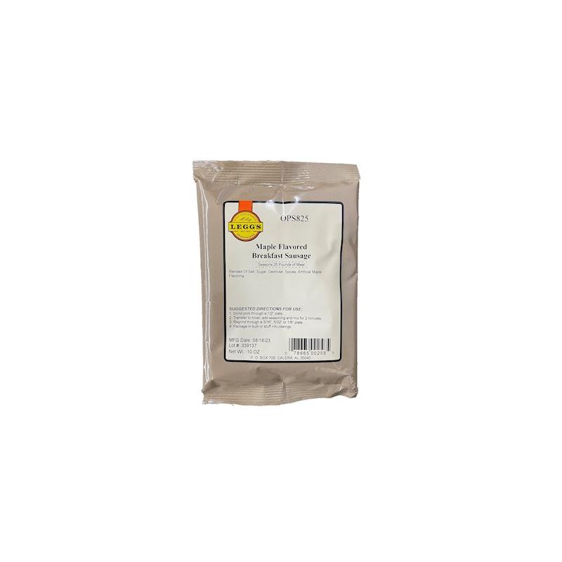 Case of 24 AC Leggs Maple Flavored Breakfast Sausage Seasoning Blend 8