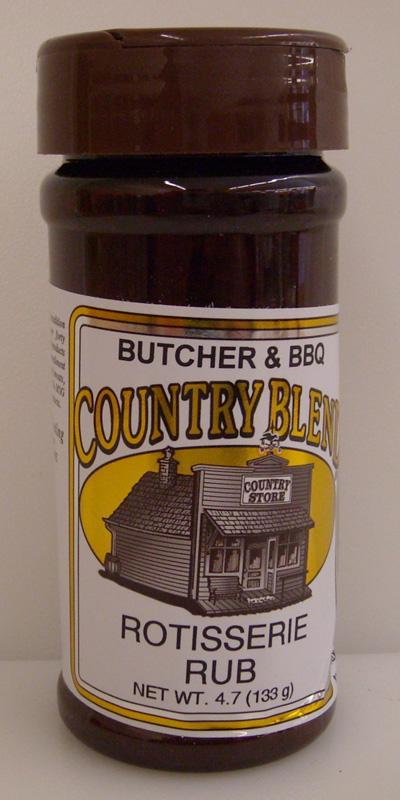 Country Blend Rotisserie Rub 4.7oz