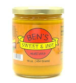 Ben's Sweet & Hot Mustard 16oz
