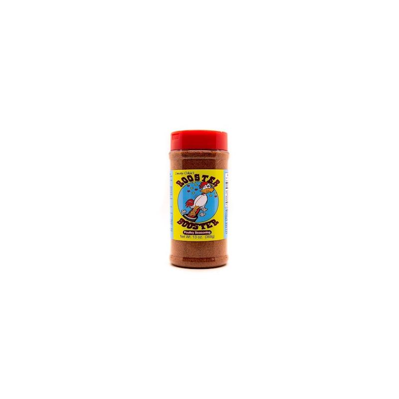 Smoky Okie Rooster Booster Poultry Seasoning 13.5 oz Shaker Bottle