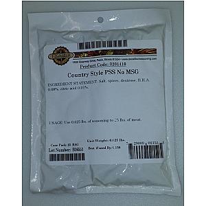 Excalibur Country Style Pork Sausage Seasoning NO MSG Seasons 25 LB (0201410)