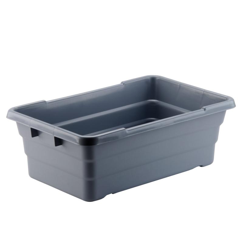 Gray Poly Meat Tote