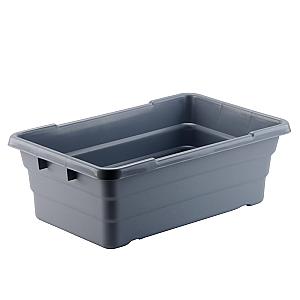 Gray Poly Meat Tote