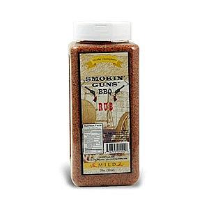 Smokin Guns BBQ Mild Rub 2 Pound Jug