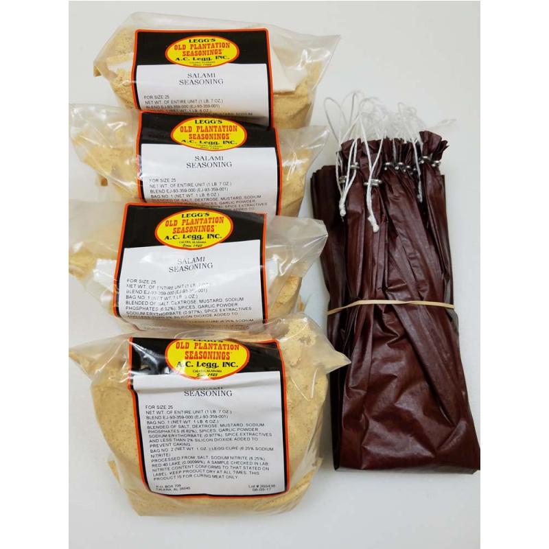 100 Pound Salami Kit