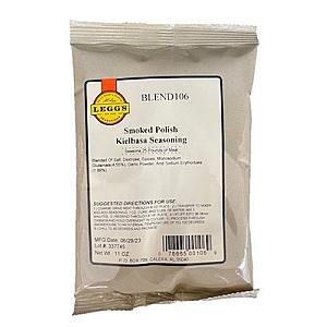 Case of 24 AC Leggs Smoked Polish Kielbasa Seasoning Blend 106