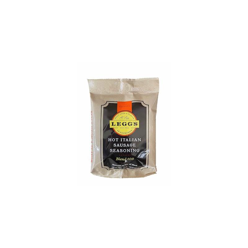 Case of 24 AC Leggs Hot Italian Sausage Seasoning Blend 103