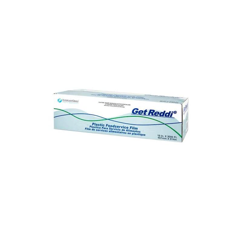 Food Service Film 18 Inch x 2000 Ft With Cutter Blade