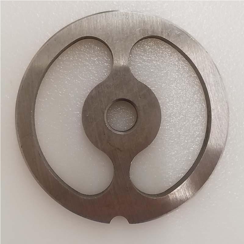 CCI Meat Grinder Plate Enterprise 12 Reversible Hardened Steel Kidney Plate
