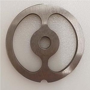 CCI Meat Grinder Plate Enterprise 12 Reversible Hardened Steel Kidney Plate