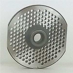 Triumph Meat Grinder Plate Cleveland 12 HUB STYLE D2 Steel 1/8" Holes (102211)