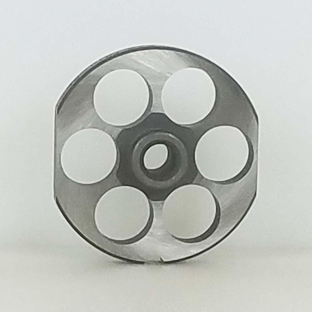 Triumph Meat Grinder Plate Cleveland 12 HUB STYLE D2 Steel 3/4" Holes (104501)