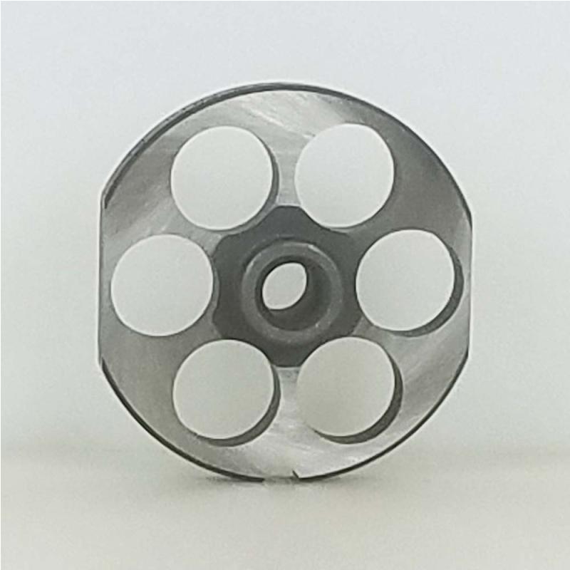 Triumph Meat Grinder Plate Cleveland 12 HUB STYLE D2 Steel 3/4" Holes (104501)