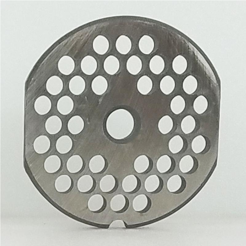 Triumph Meat Grinder Plate Cleveland 12 REVERSIBLE D2 Steel 1/4" Holes (103070)