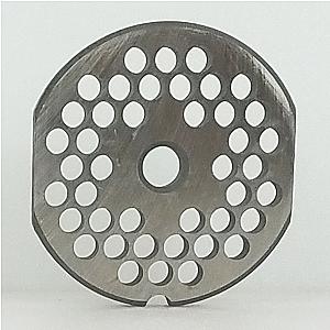 Triumph Meat Grinder Plate Cleveland 12 REVERSIBLE D2 Steel 1/4" Holes (103070)