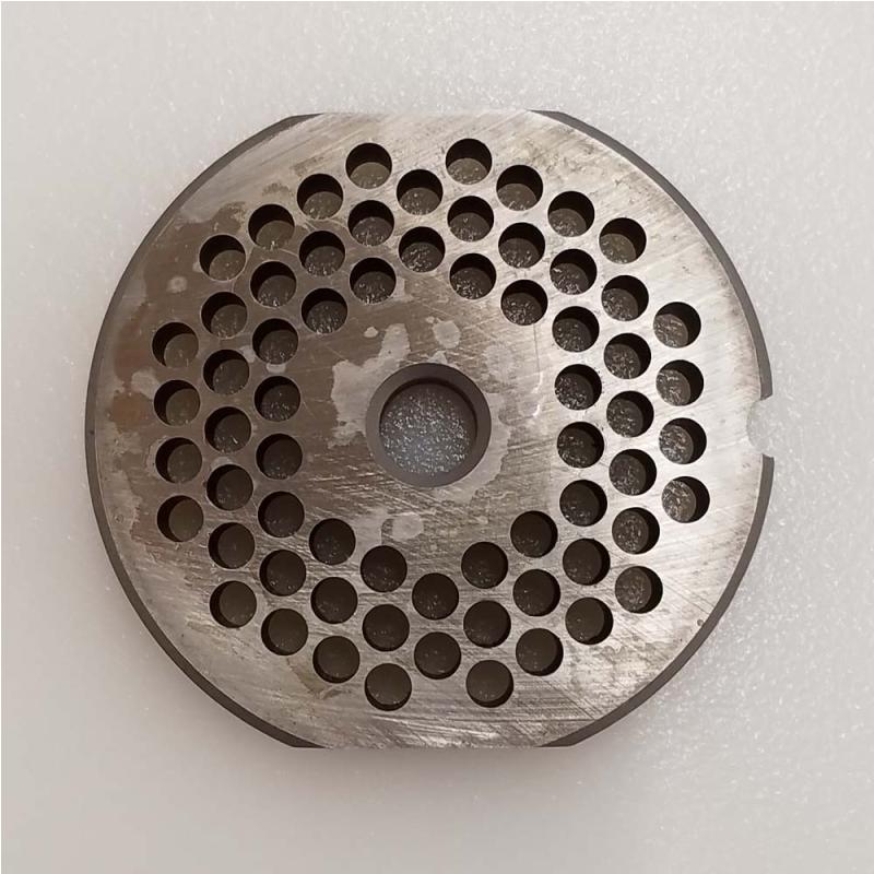 Triumph Meat Grinder Plate Cleveland 12 REVERSIBLE D2 Steel 3/16" Holes (102362)