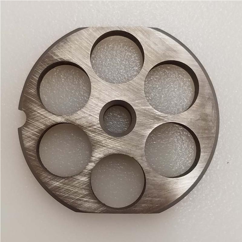 Triumph Meat Grinder Plate Cleveland 12 REVERSIBLE D2 Steel 3/4" Holes (103691)