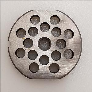 Triumph Meat Grinder Plate Cleveland 12 REVERSIBLE D2 Steel 3/8" Holes (102283)