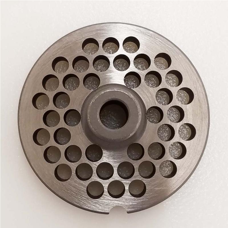 Triumph Meat Grinder Plate Enterprise 12 HUB STYLE D2 Steel 1/4" Holes (104248)
