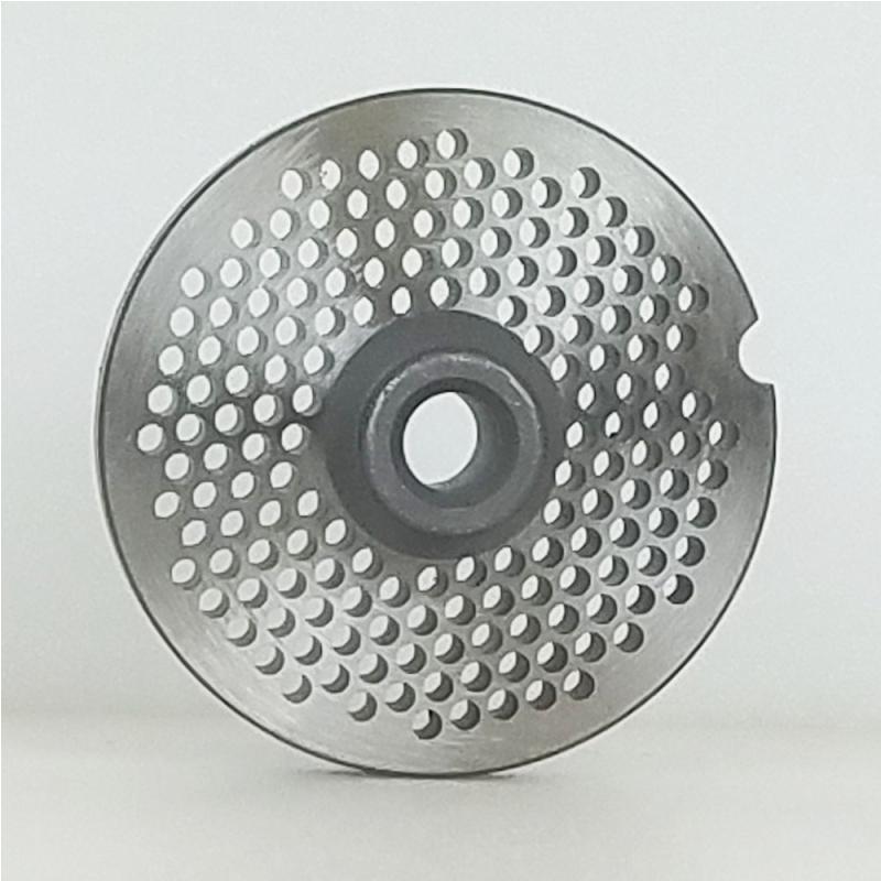 Triumph Meat Grinder Plate Enterprise 12 HUB STYLE D2 Steel 1/8" Holes (106347)