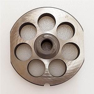Triumph Meat Grinder Plate Cleveland 22 HUB STYLE D2 STEEL 3/4" Holes (102858)