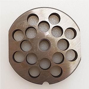 Triumph Meat Grinder Plate Cleveland 22 REVERSIBLE D2 Steel 1/2" Holes (106633)