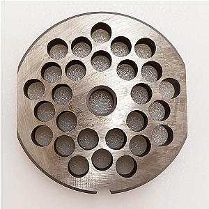 Triumph Meat Grinder Plate Cleveland 22 REVERSIBLE D2 Steel 3/8" Holes (104928)