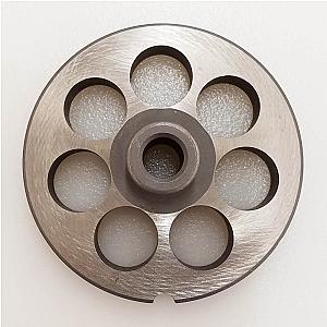 Triumph Meat Grinder Plate Enterprise 22 HUB STYLE D2 Steel 3/4" Holes (103027)