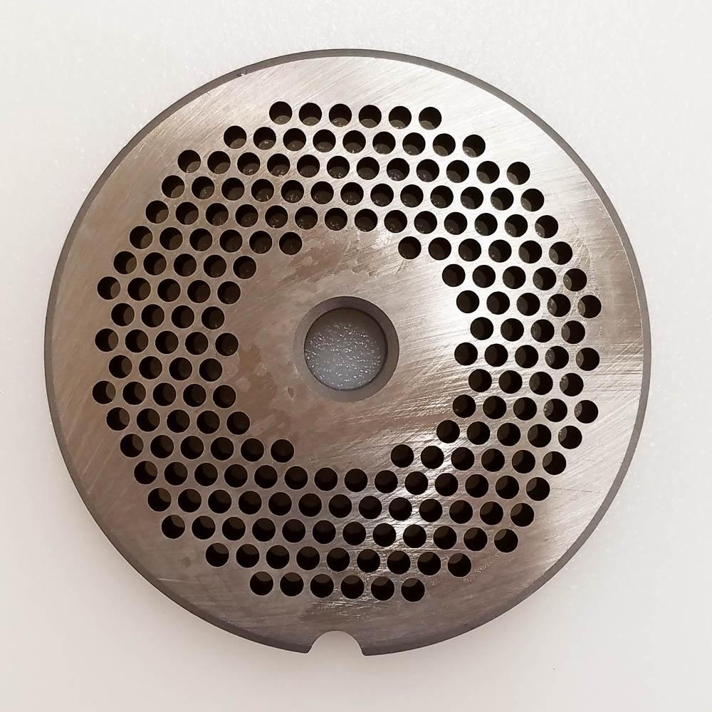 Triumph Meat Grinder Plate Enterprise 22 REVERSIBLE D2 Steel 1/8" Holes (102328)