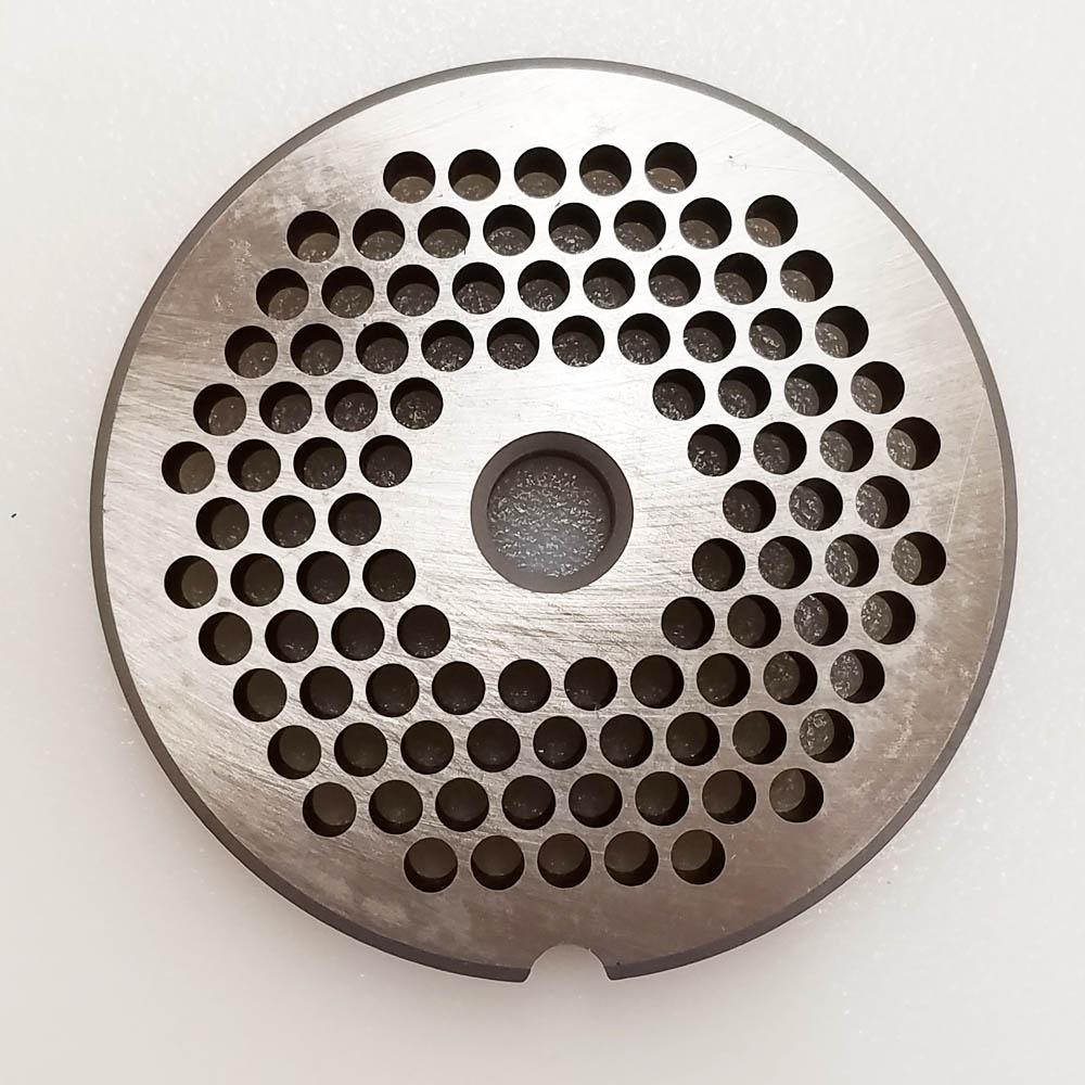 Triumph Meat Grinder Plate Enterprise 22 REVERSIBLE D2 Steel 3/16" Holes (104619)