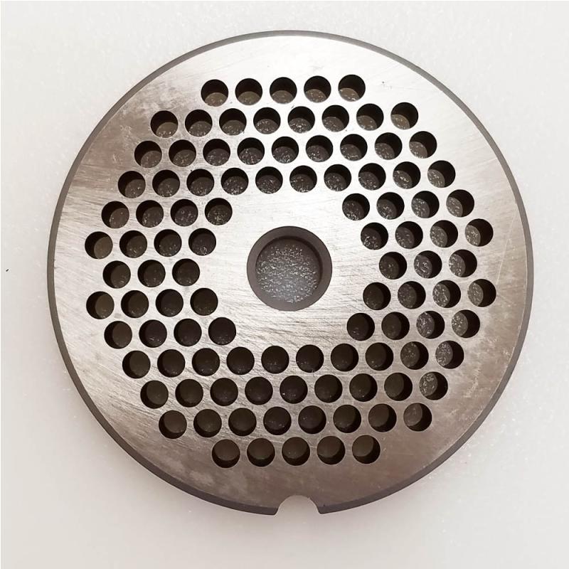 Triumph Meat Grinder Plate Enterprise 22 REVERSIBLE D2 Steel 3/16" Holes (104619)