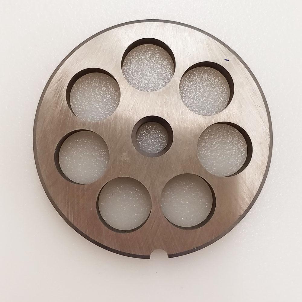 Triumph Meat Grinder Plate Enterprise 22 REVERSIBLE D2 Steel 3/4" Holes (105373)