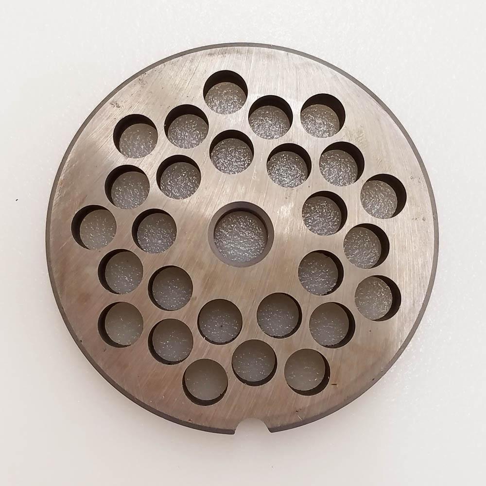 Triumph Meat Grinder Plate Enterprise 22 REVERSIBLE D2 Steel 3/8" Holes (103286)