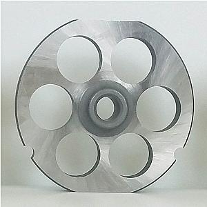 Triumph Meat Grinder Plate Cleveland 32 HUB STYLE D2 Steel 1" Holes (U106322)