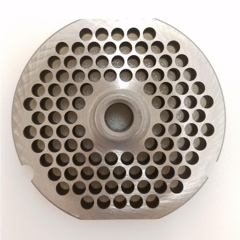 Triumph Meat Grinder Plate Cleveland 32 HUB STYLE D2 Steel 1/4" Holes (U104686)