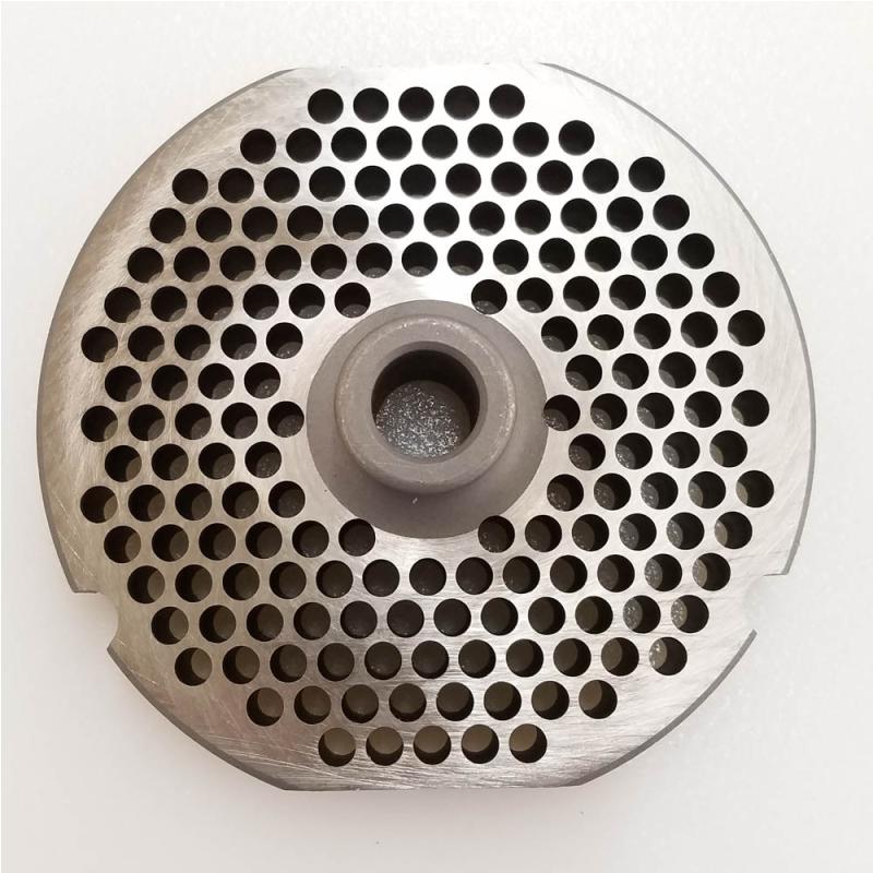 Triumph Meat Grinder Plate Cleveland 32 HUB STYLE D2 Steel 3/16" Holes (U104001)