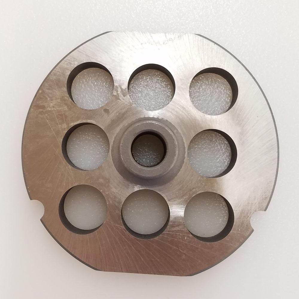 Triumph Meat Grinder Plate Cleveland 32 HUB STYLE D2 Steel 3/4" Holes (U104885)