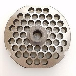 Triumph Meat Grinder Plate Cleveland 32 HUB STYLE D2 Steel 3/8" Holes (U105430)