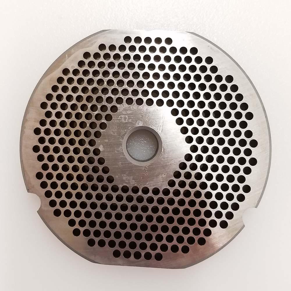 Triumph Meat Grinder Plate Cleveland 32 REVERSIBLE D2 Steel 1/8" Holes (104431)