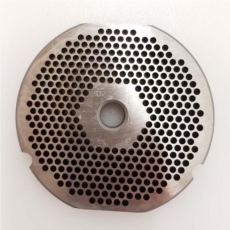 Triumph Meat Grinder Plate Cleveland 32 REVERSIBLE D2 Steel 1/8" Holes (104431)